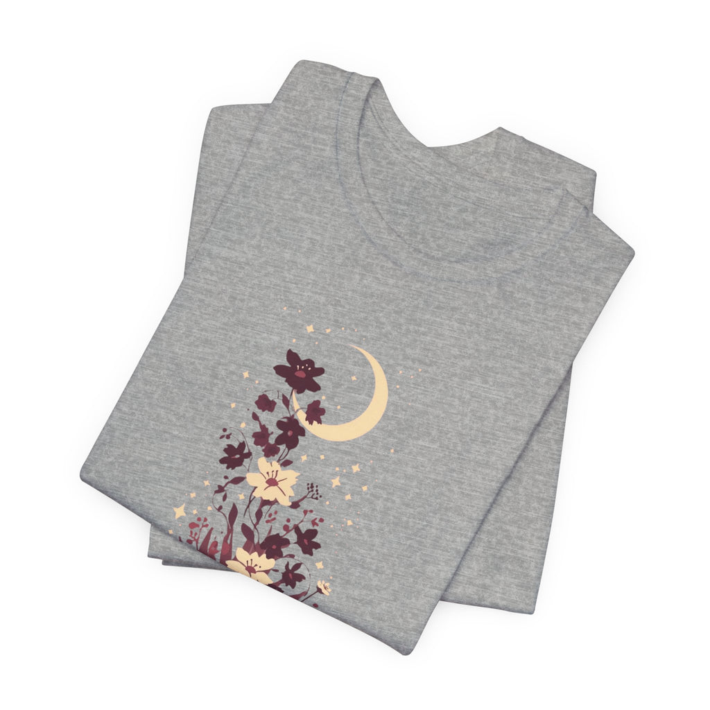 Boho Wildflower Moon Graphic T-Shirt