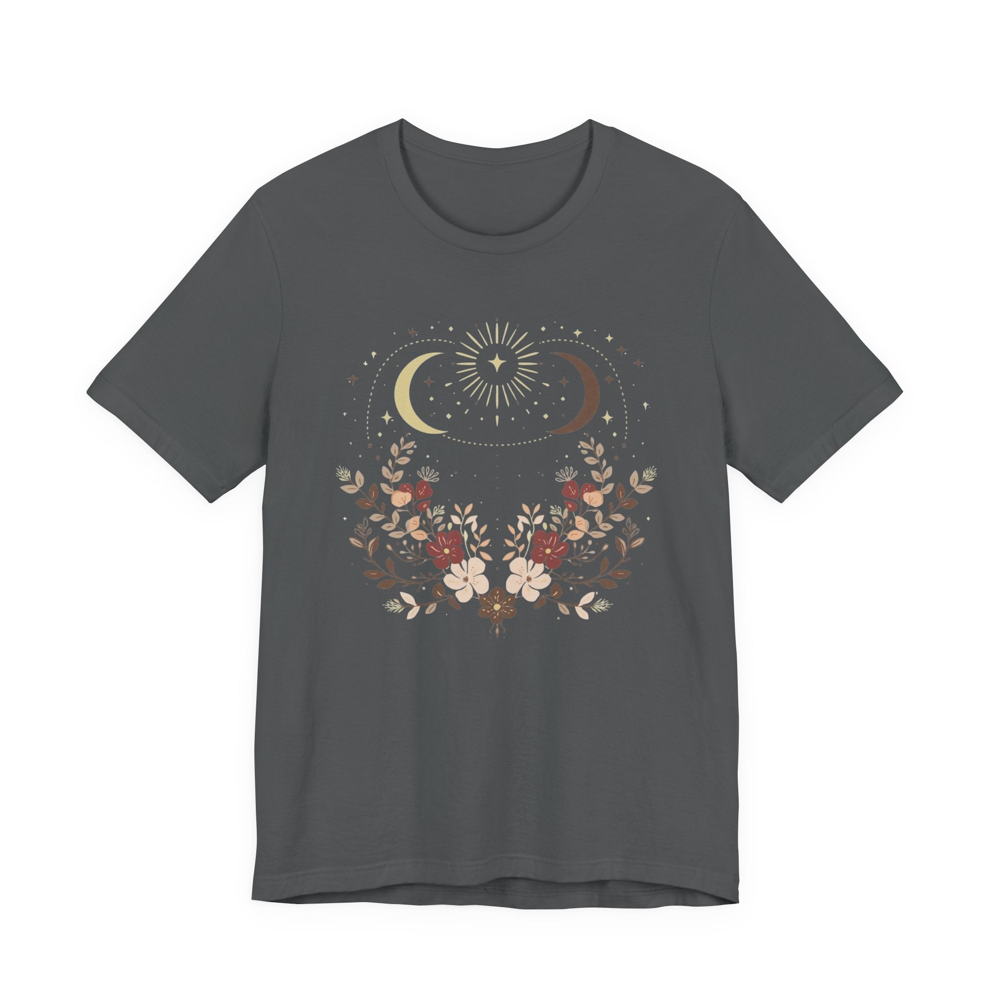Celestial Blossom Graphic T-Shirt