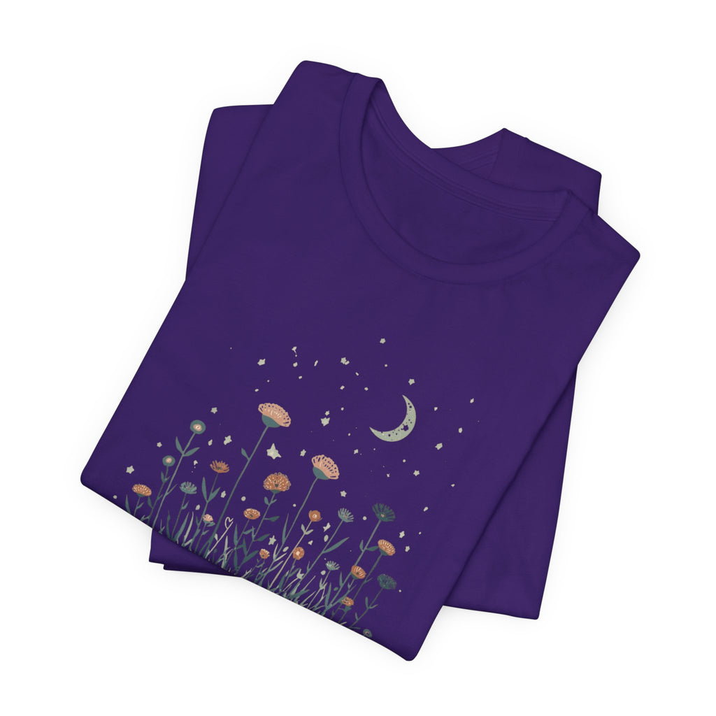 Moonlit Wildflower Meadow T-Shirt