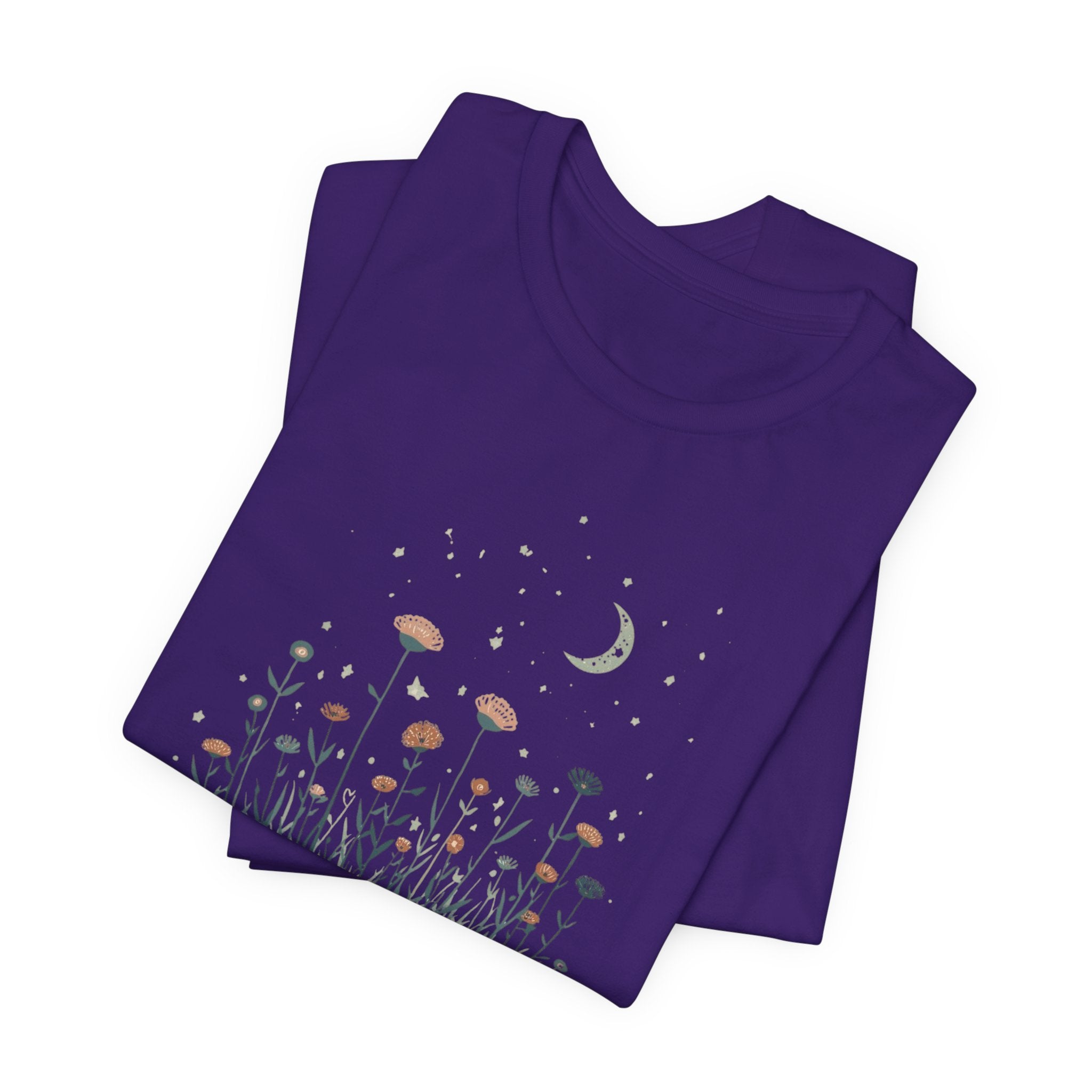 Moonlit Wildflower Meadow T-Shirt