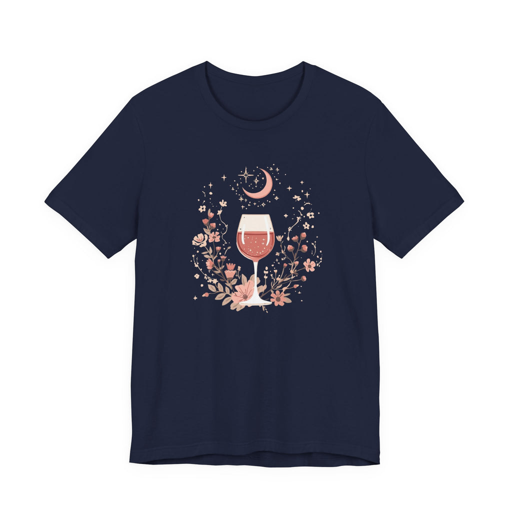 Celestial Rosé & Blush Florals Graphic T-Shirt