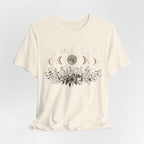 Moon Phases and Wildflowers T-Shirt