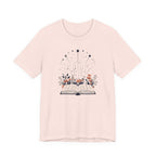 Celestial Book Lover Graphic T-Shirt