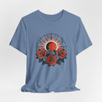 Eclipse Rose Celestial Graphic T-Shirt
