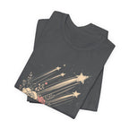 Shooting Stars & Roses Celestial Graphic T-Shirt