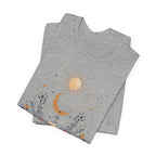 Celestial Orbit Floral Graphic T-Shirt