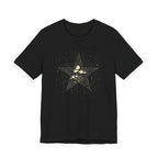 Celestial Floral Starburst Graphic T-Shirt