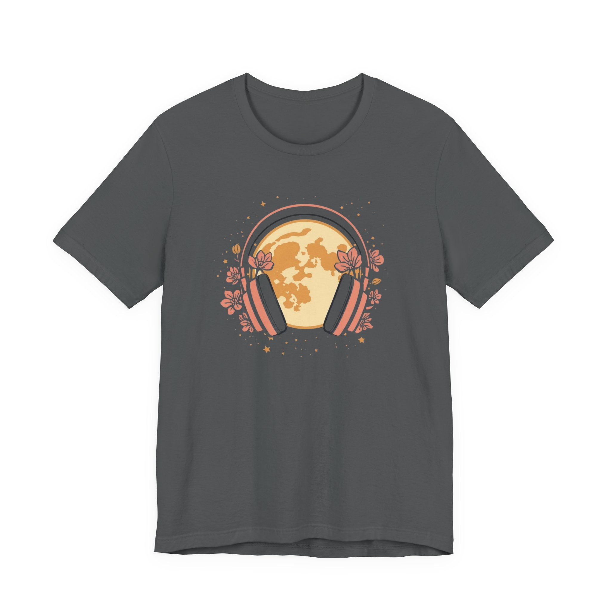 Cosmic Headphones & Full Moon T-Shirt