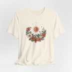 Tropical Sun & Moon Floral T-Shirt