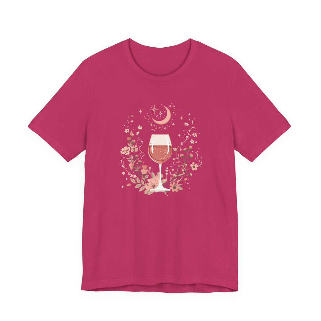 Celestial Rosé & Blush Florals Graphic T-Shirt