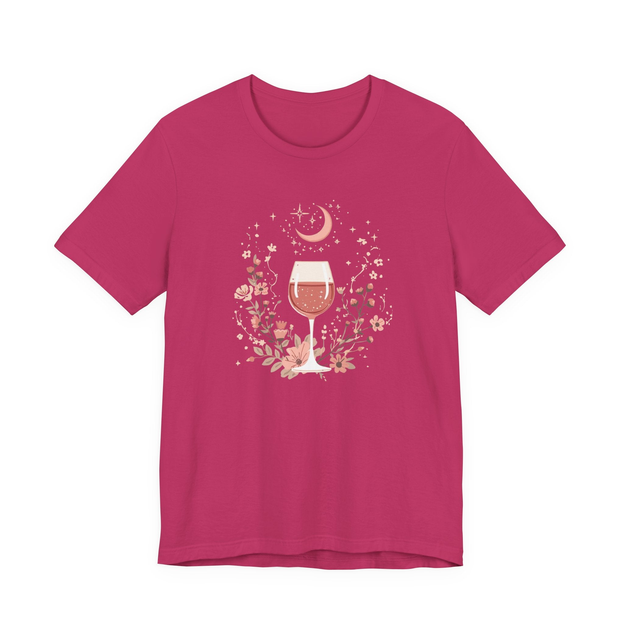 Celestial Rosé & Blush Florals Graphic T-Shirt