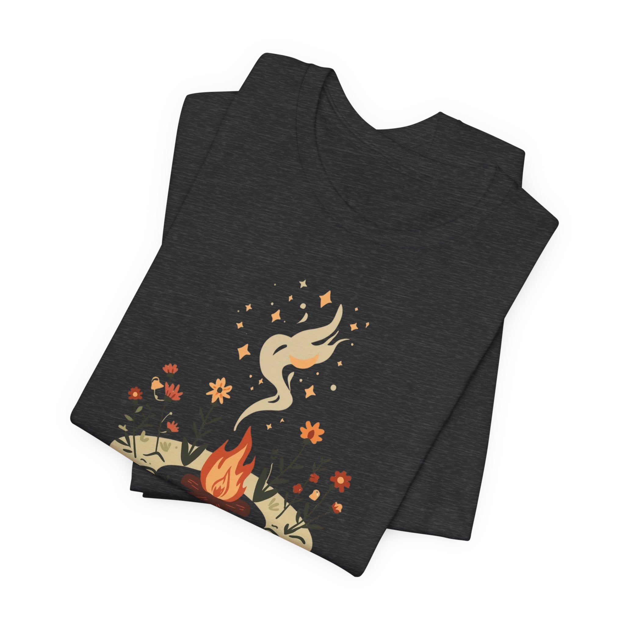 Campfire Under the Stars Graphic T-Shirt