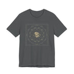 Sacred Geometry Floral Mandala Celestial Graphic T-Shirt
