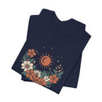 Tropical Sun & Moon Floral T-Shirt