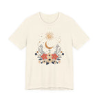 Celestial Orbit Floral Graphic T-Shirt