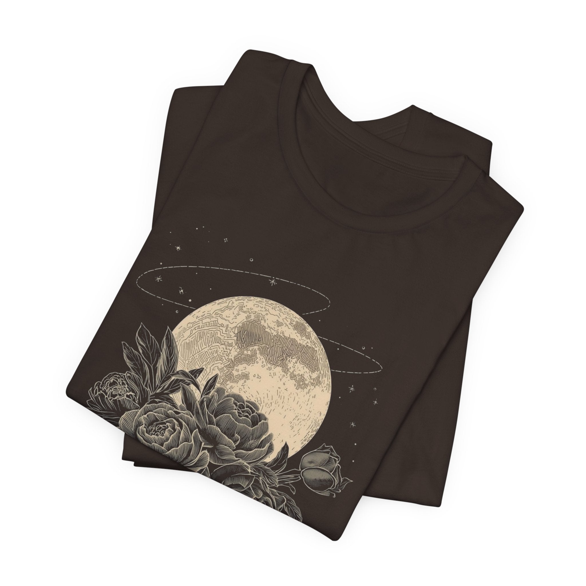 Full Moon and Roses T-Shirt