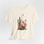 Celestial Floral Desert T-Shirt