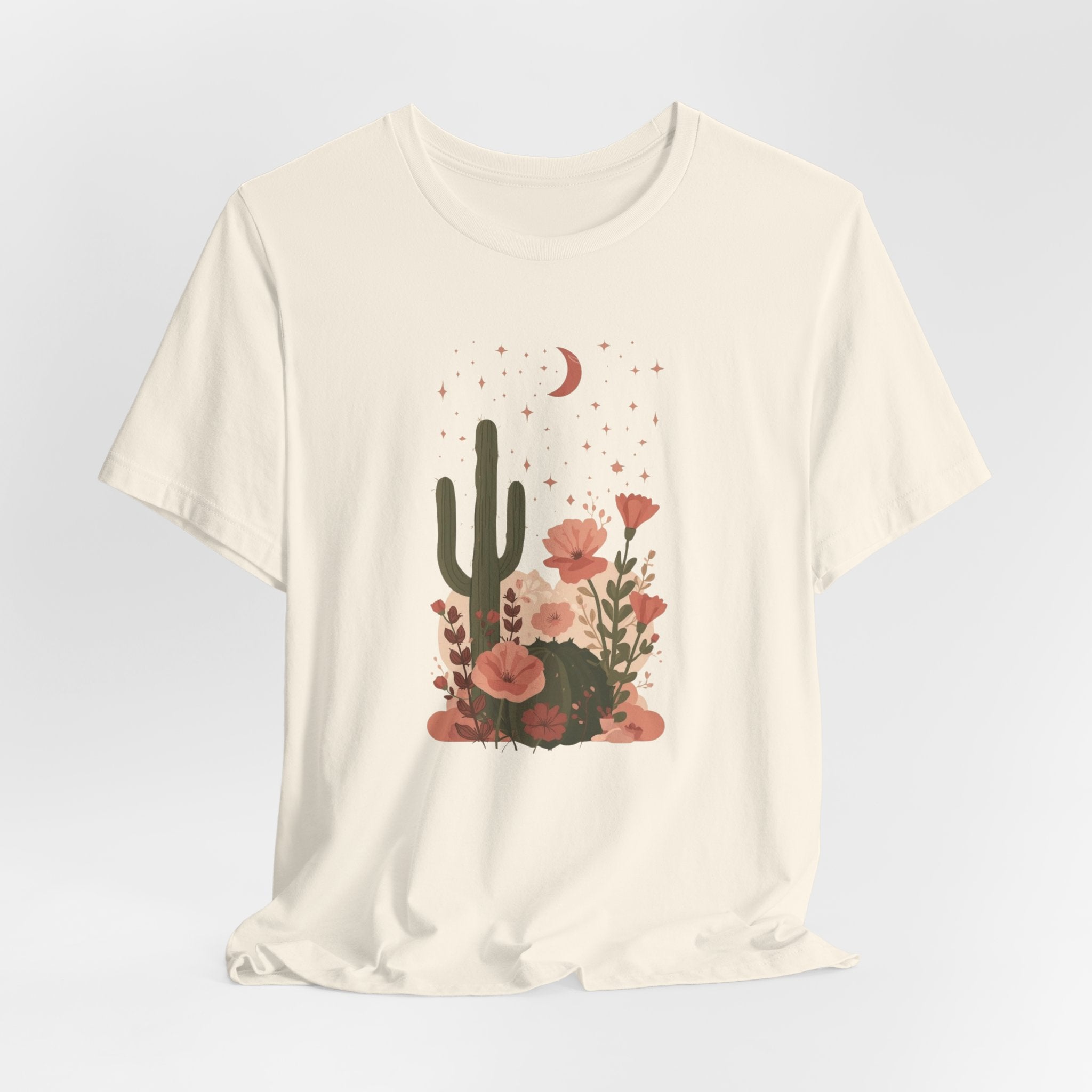 Celestial Floral Desert T-Shirt