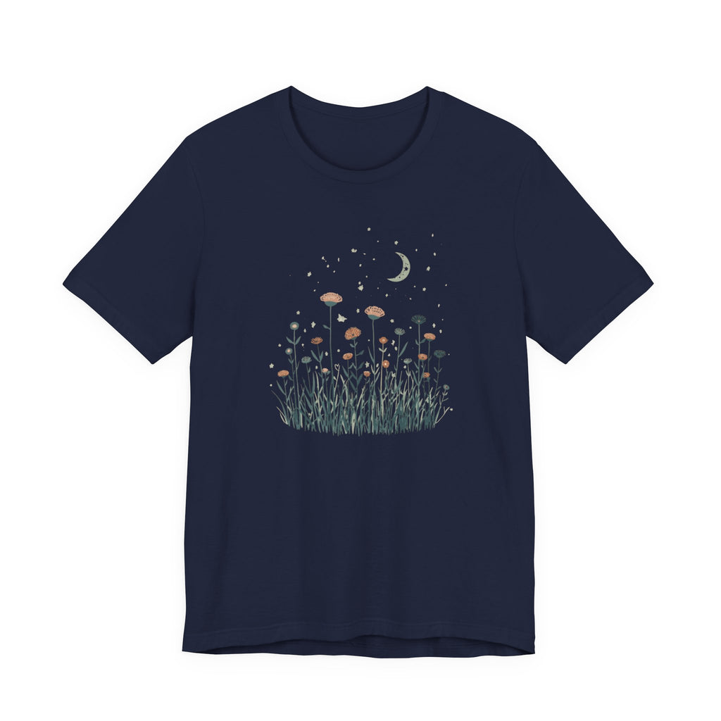 Moonlit Wildflower Meadow T-Shirt