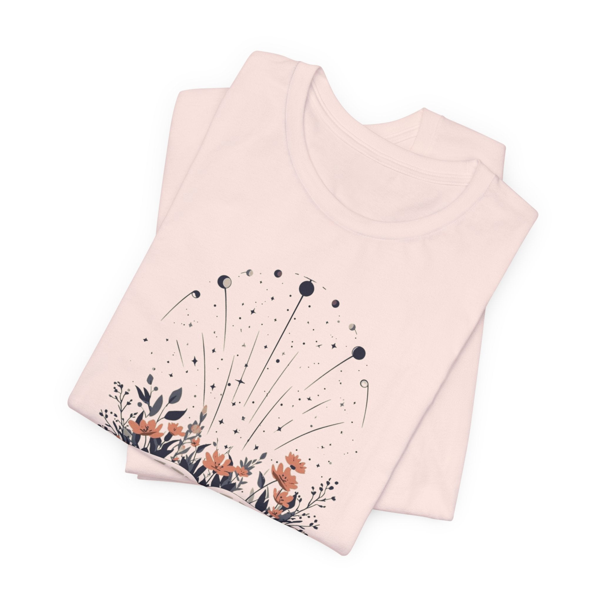 Celestial Book Lover Graphic T-Shirt