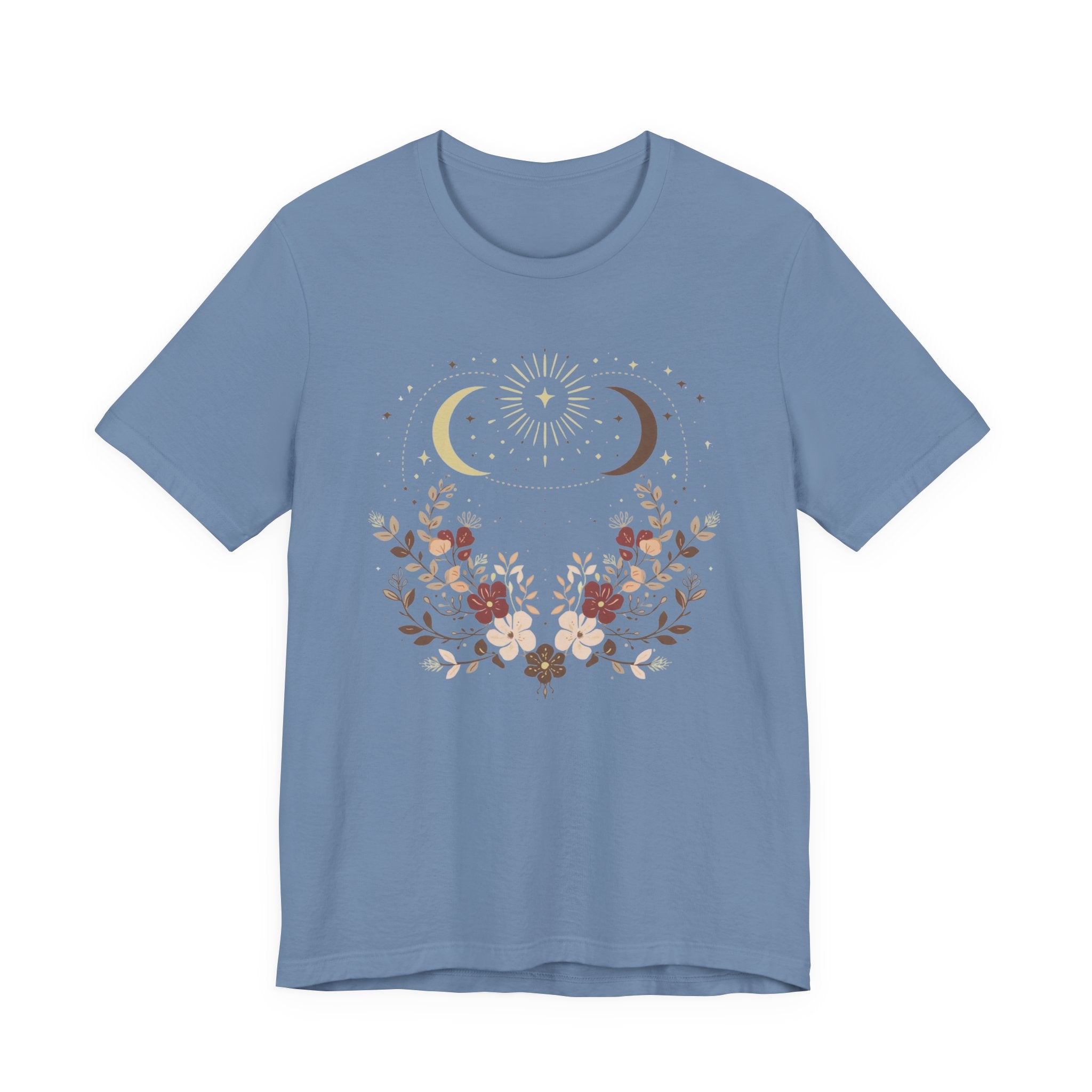 Celestial Blossom Graphic T-Shirt