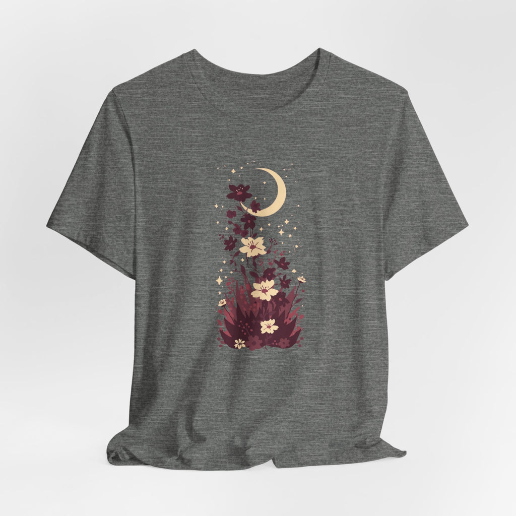 Boho Wildflower Moon Graphic T-Shirt