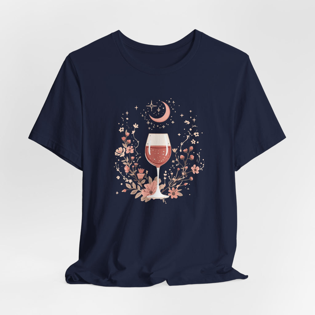 Celestial Rosé & Blush Florals Graphic T-Shirt
