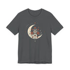 Crescent Moon and Flowers T-Shirt