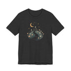 Moonlit Wildflower Path Graphic T-Shirt