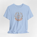 Celestial Compass Floral Graphic T-Shirt