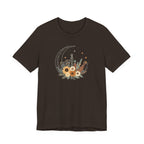 Celestial Sunflower Floral T-Shirt
