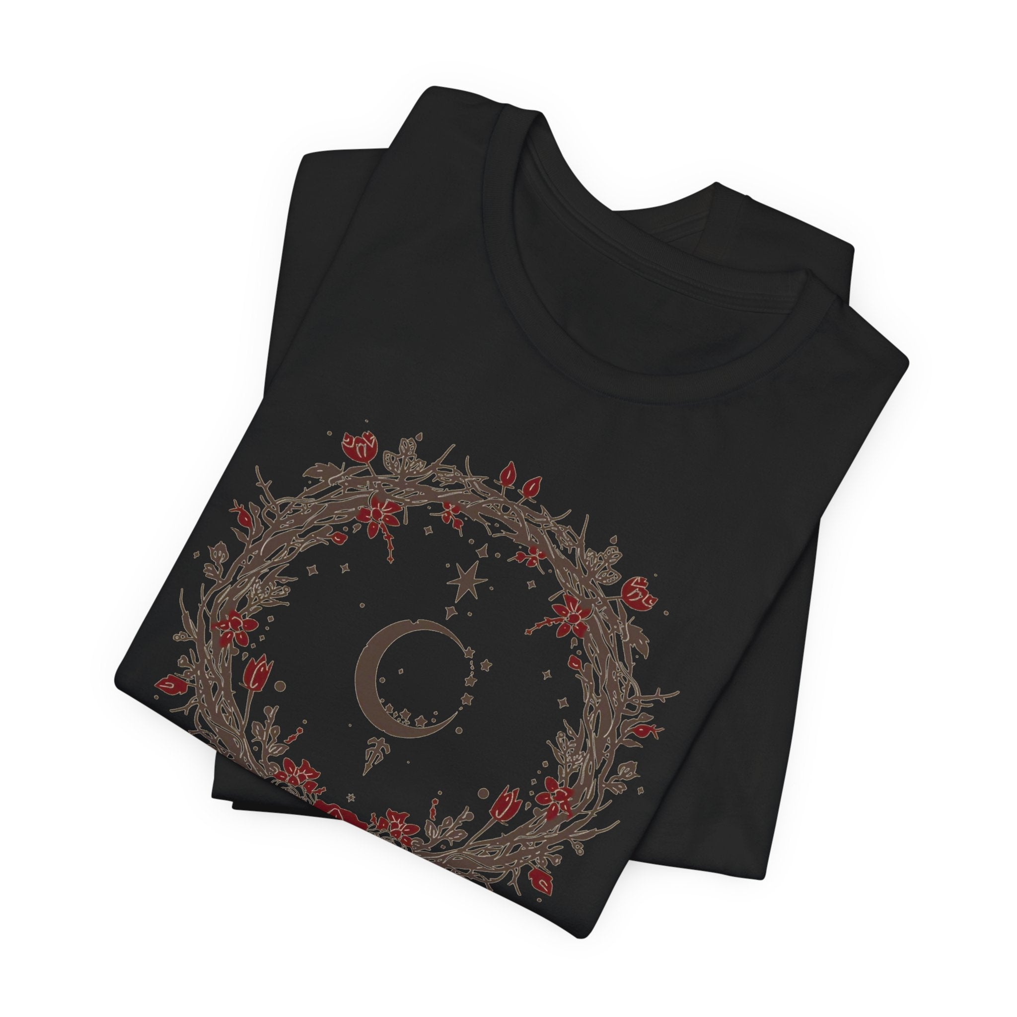 Gothic Celestial Wreath T-Shirt