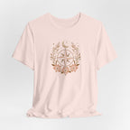 Celestial Compass Floral Graphic T-Shirt