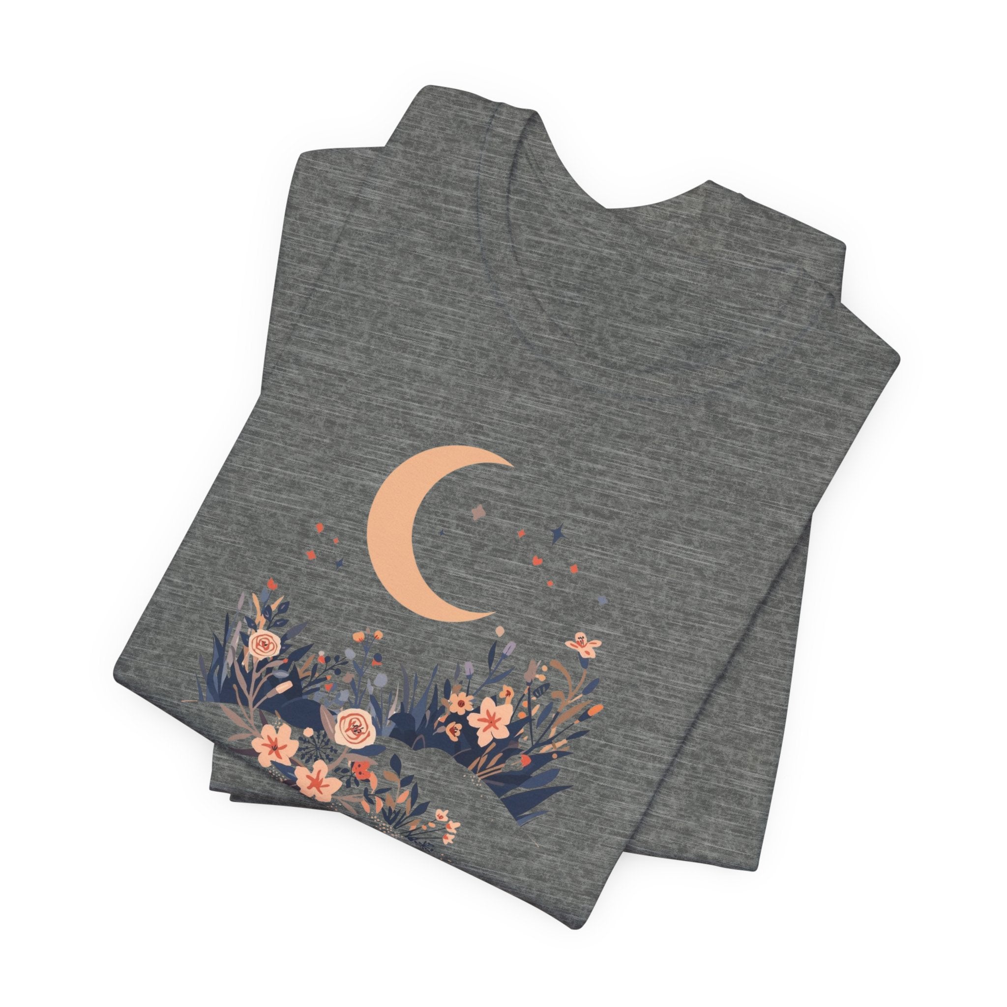 Moonlit Floral Sand Dunes T-Shirt