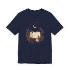 Celestial Rose Book Lover Graphic T-Shirt