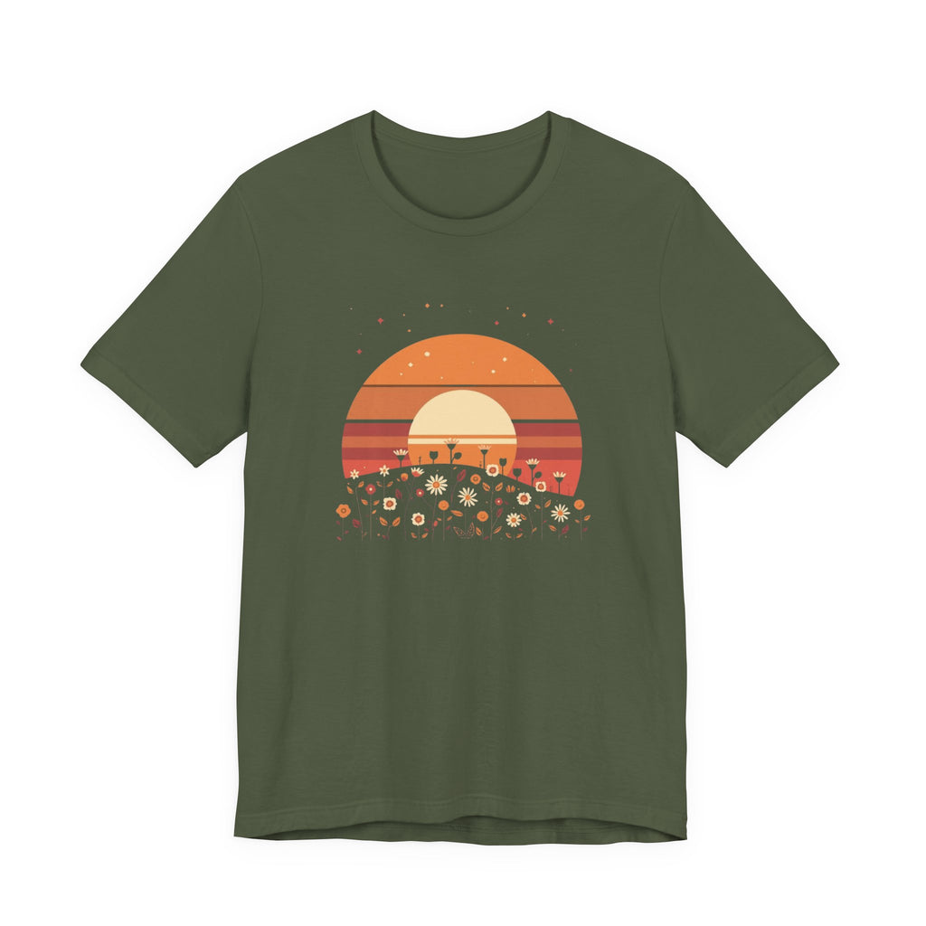 Sunset Wildflowers T-Shirt