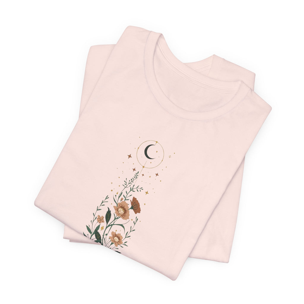 Celestial Crystal Garden Graphic T-Shirt
