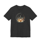 Celestial Sunflower Floral T-Shirt