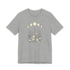 Lavender and Daisy Moon Phases T-Shirt