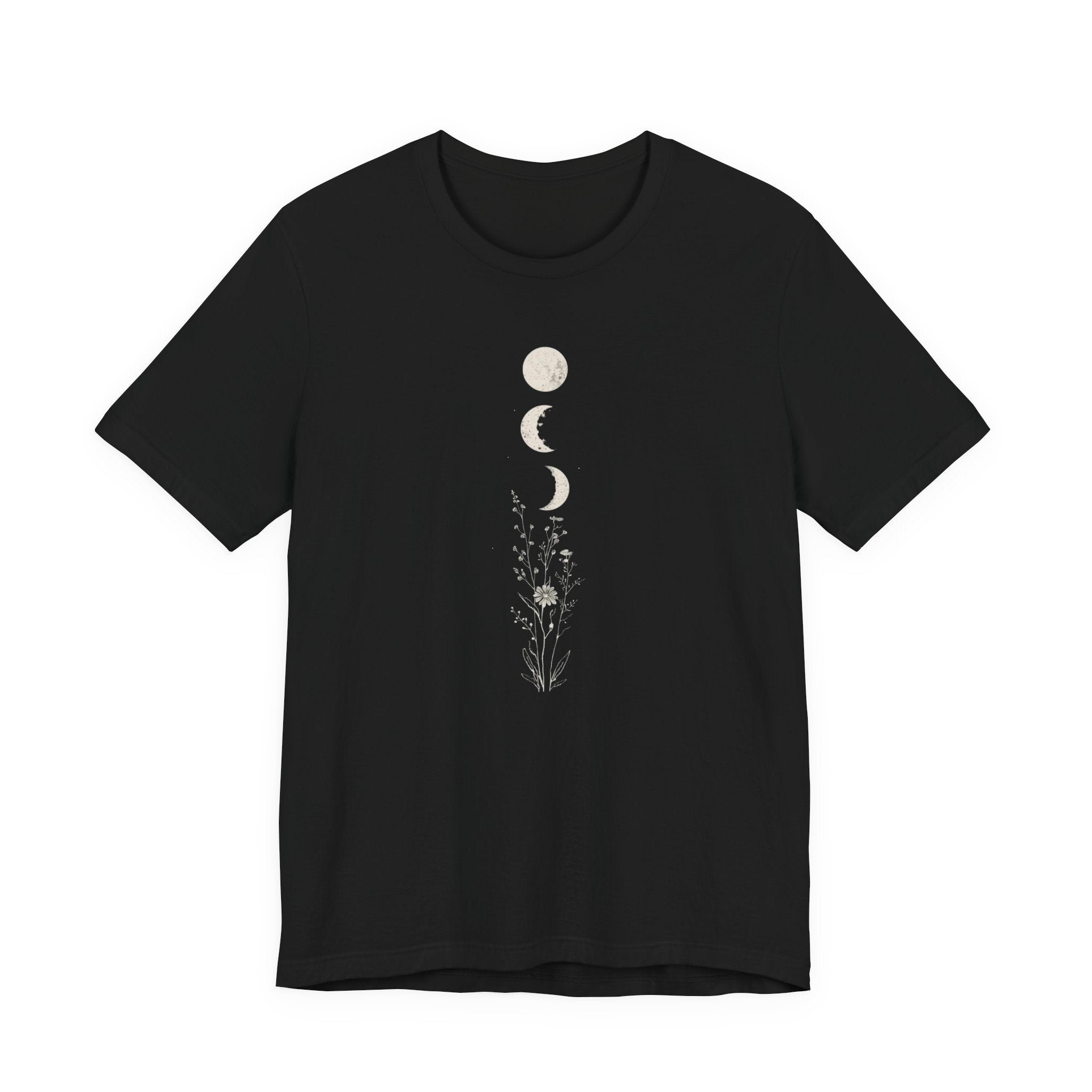 Floral Moon Phases T-Shirt