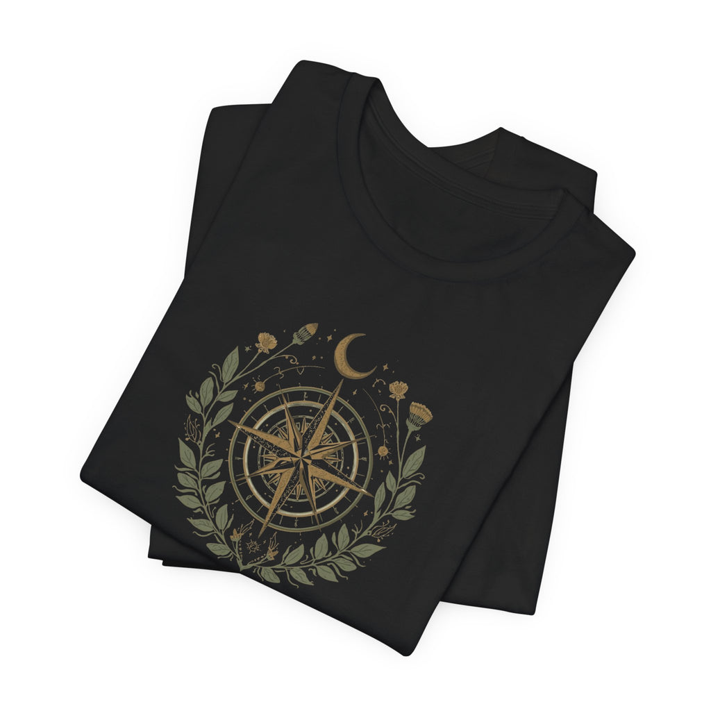Celestial Wanderlust Compass T-Shirt