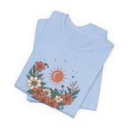 Tropical Sun & Moon Floral T-Shirt