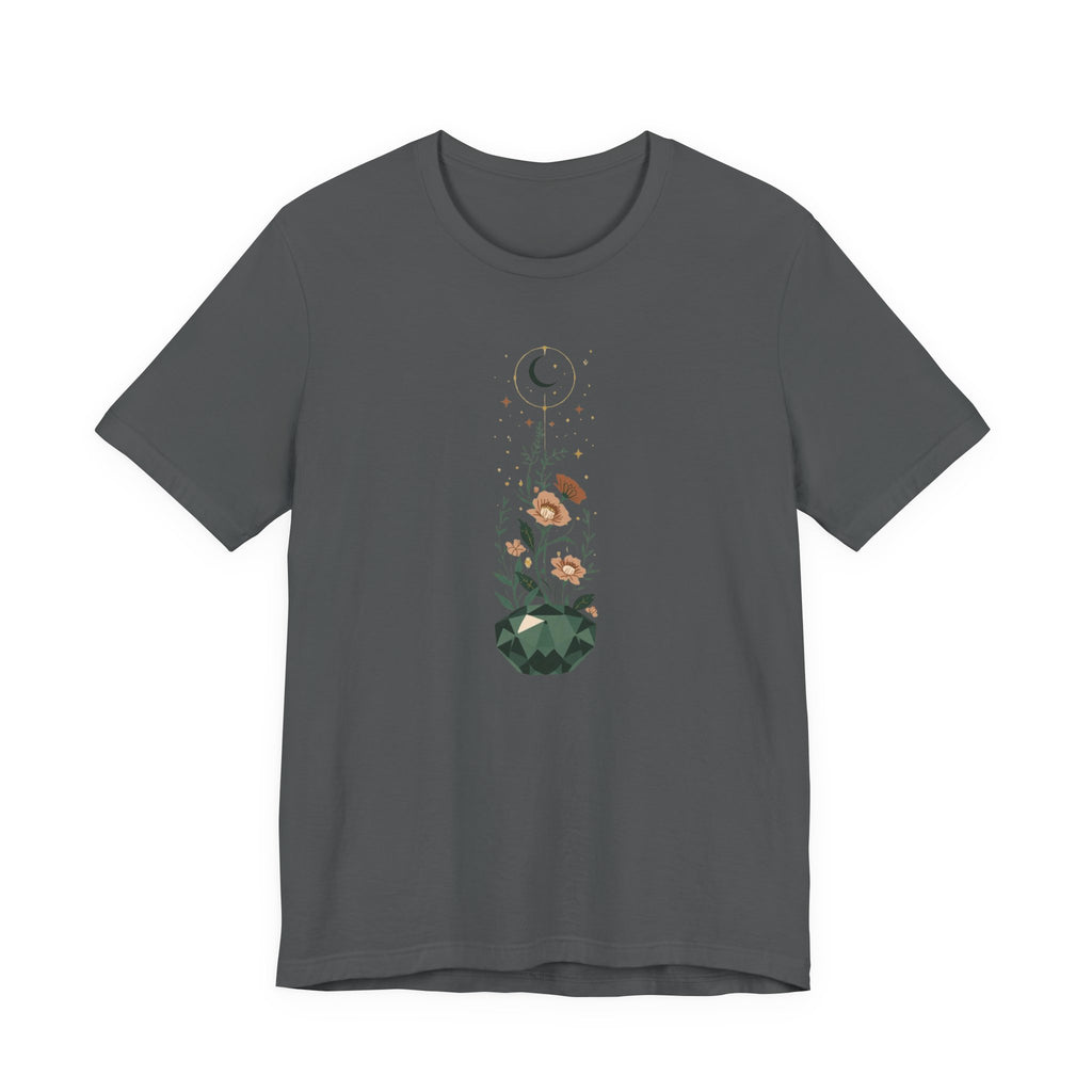 Celestial Crystal Garden Graphic T-Shirt