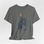 Moonlit Wildflower Path Graphic T-Shirt
