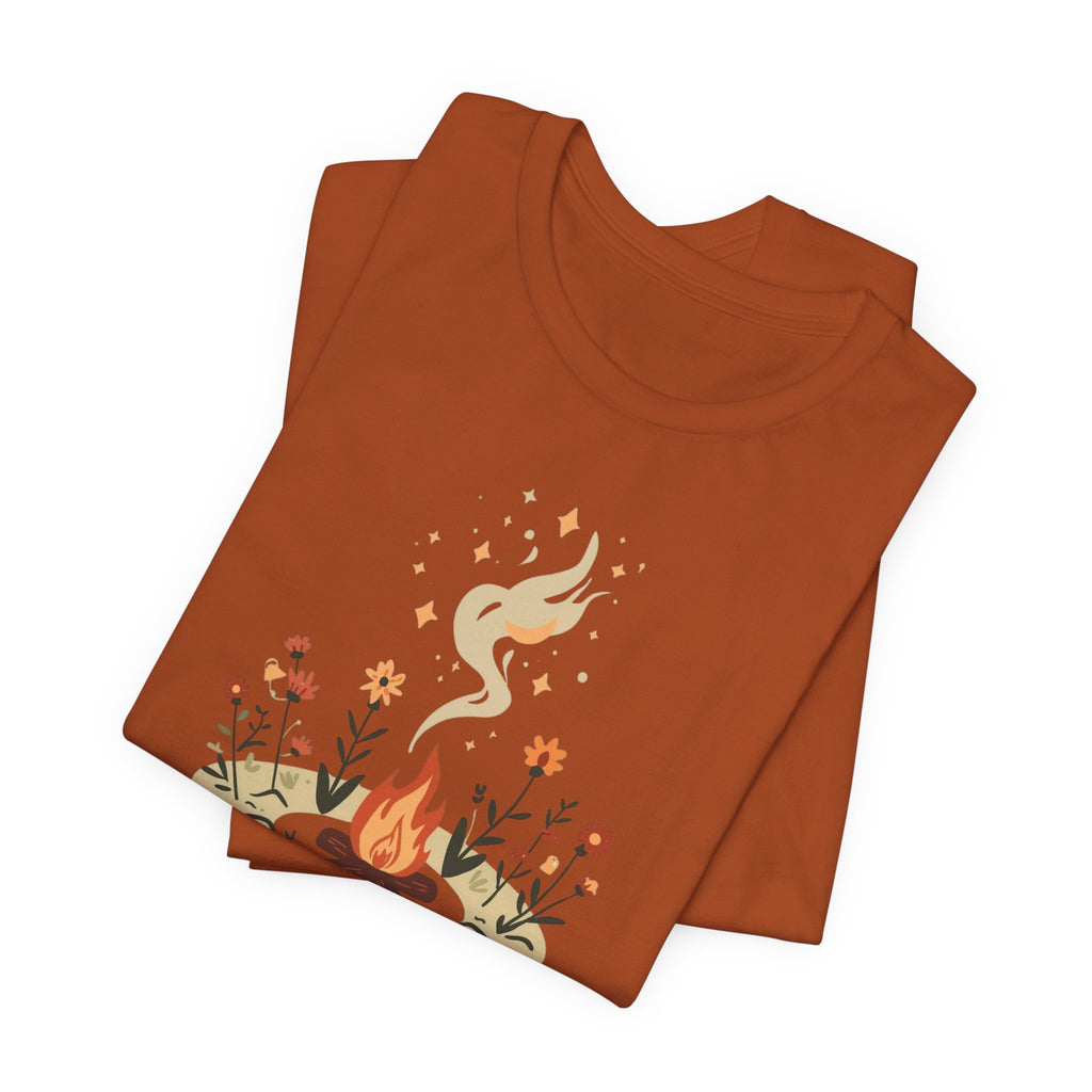Campfire Under the Stars Graphic T-Shirt
