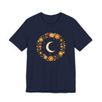 Retro Celestial Floral Wreath T-Shirt