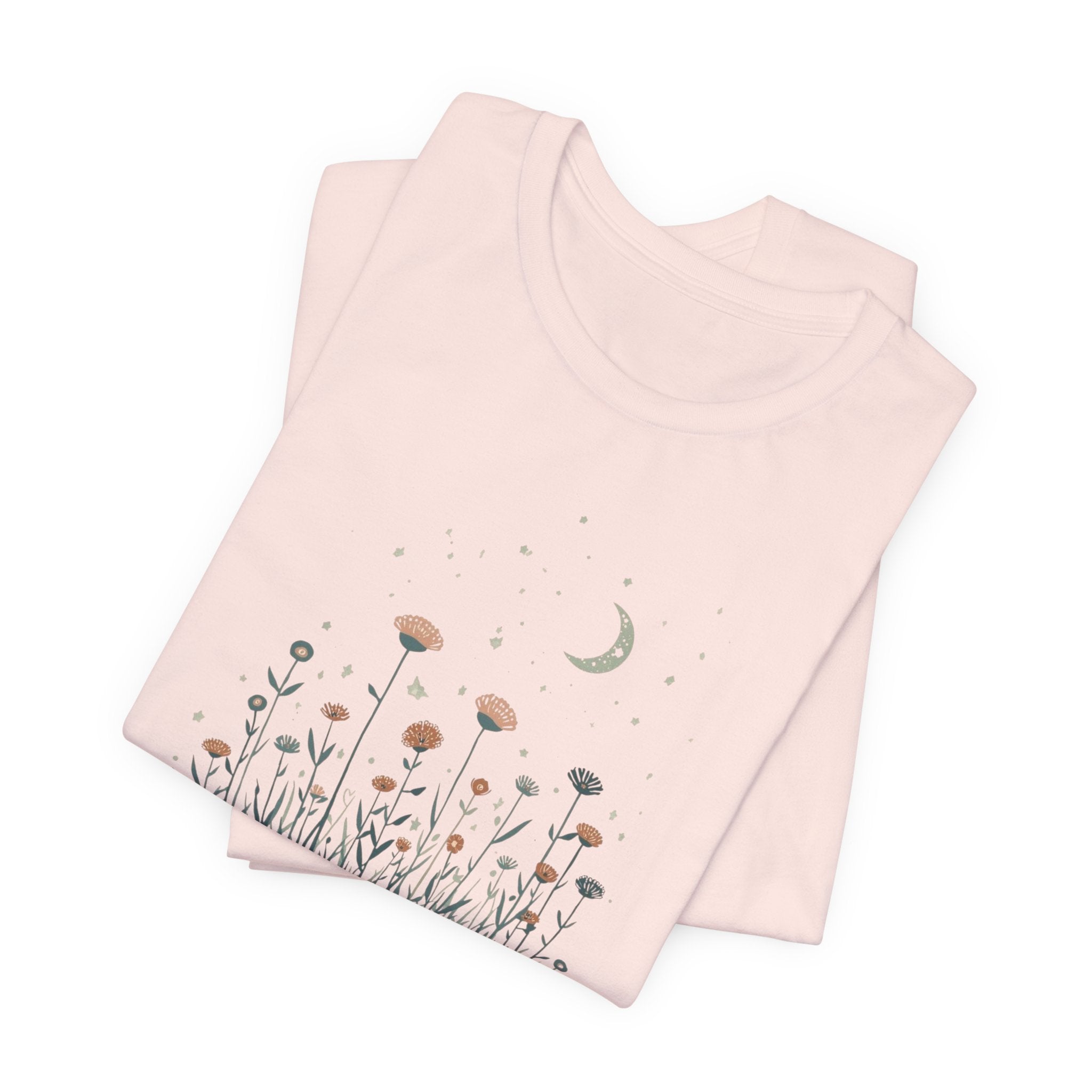 Moonlit Wildflower Meadow T-Shirt