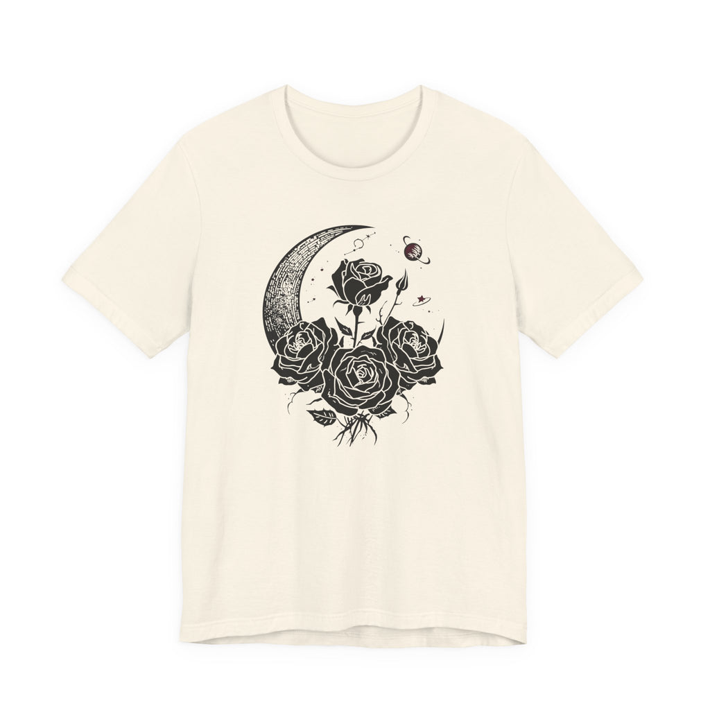 Crescent Moon and Roses T-Shirt