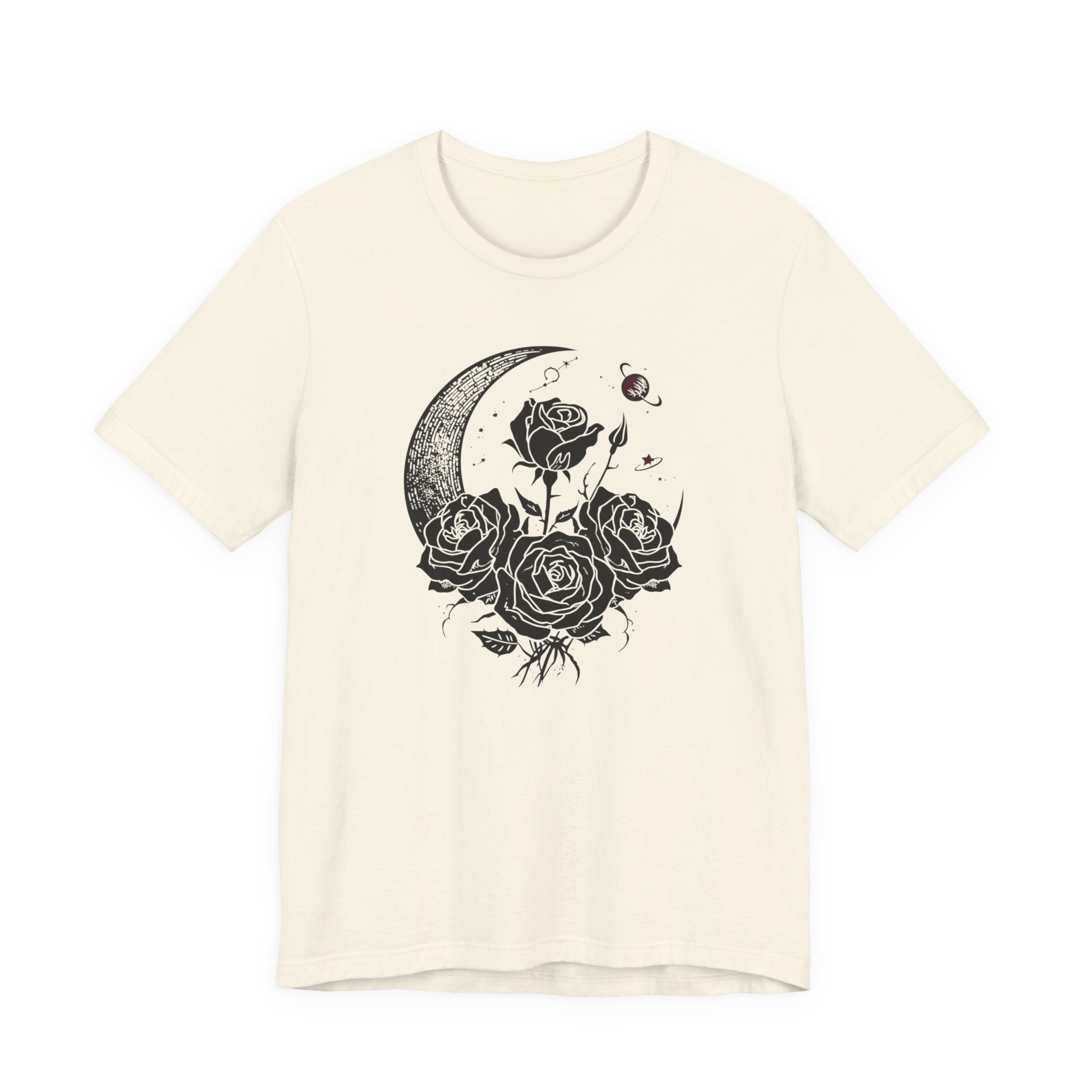 Crescent Moon and Roses T-Shirt