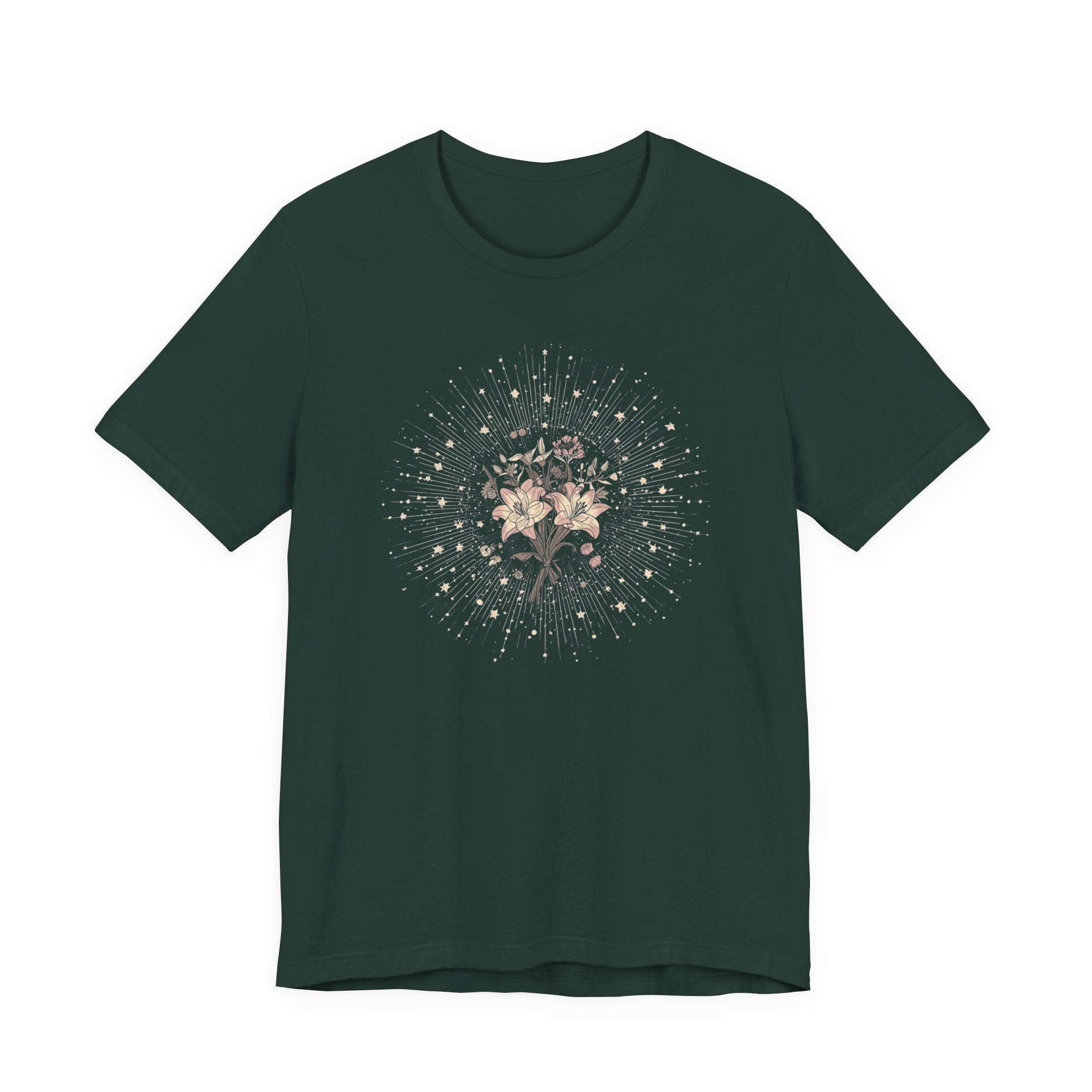 Starburst Floral Graphic T-Shirt